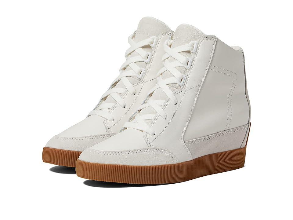 Sorel Out N About Waterproof Leather Wedge Sneakers Product Image