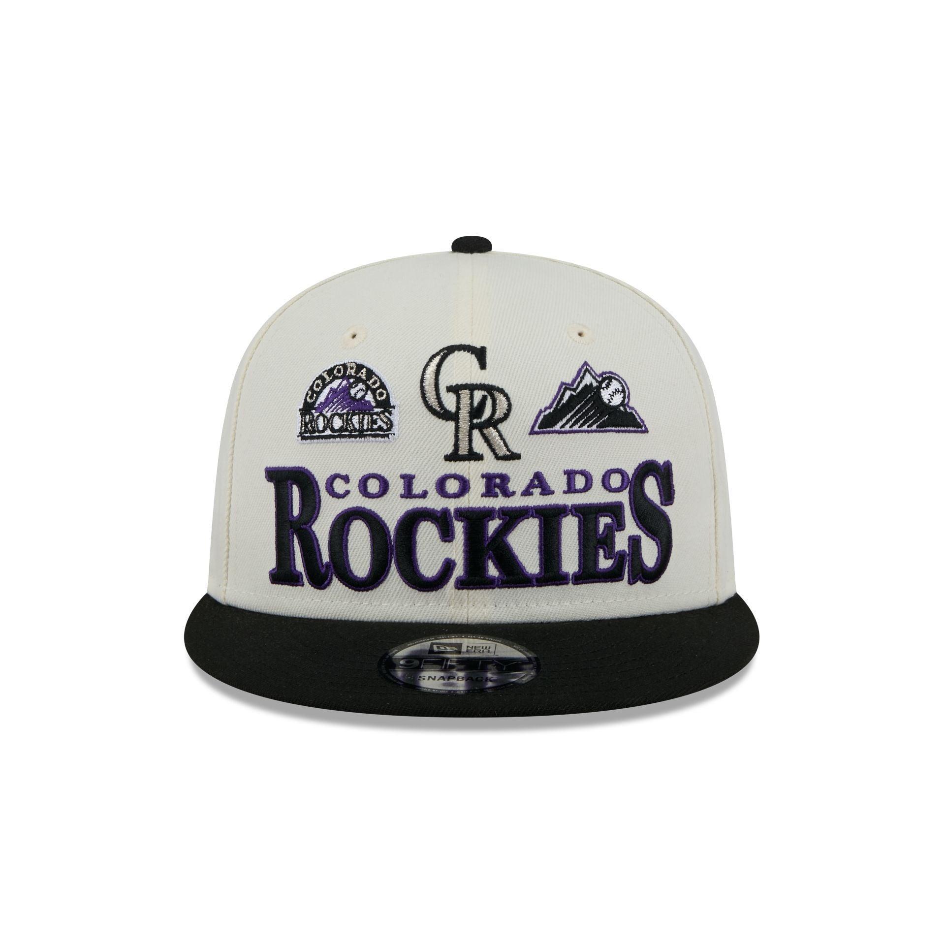 Colorado Rockies Archive 9FIFTY Snapback Hat Male Product Image