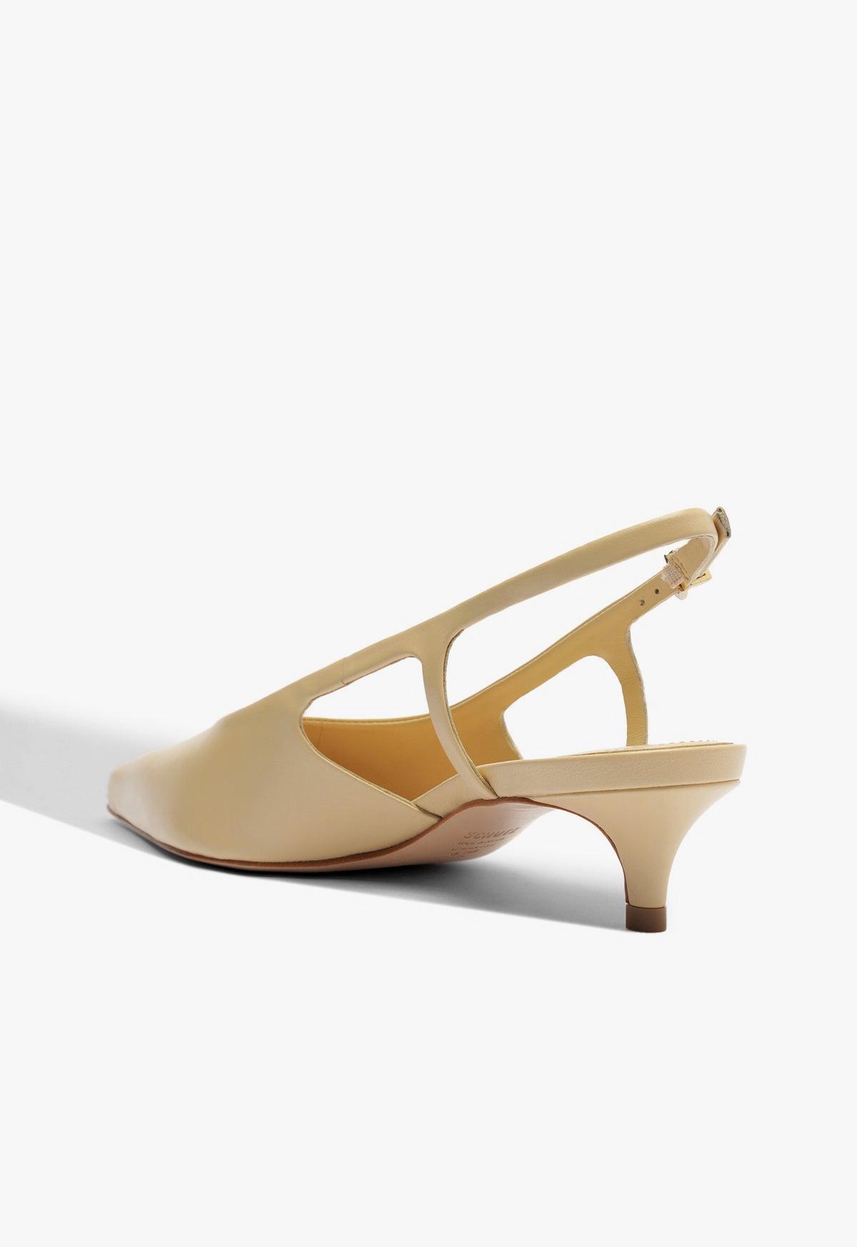 Boris Kitten Leather Pump Product Image