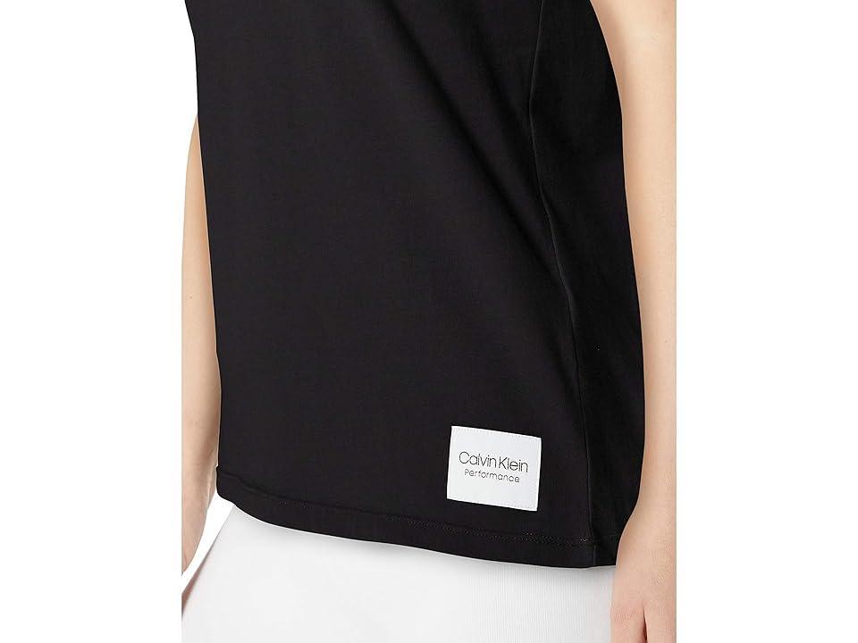 Calvin Klein Women's V-Neck T-Shirt Cotton) Women's Clothing Product Image