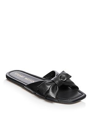 Womens Sofia Leather Slides Product Image