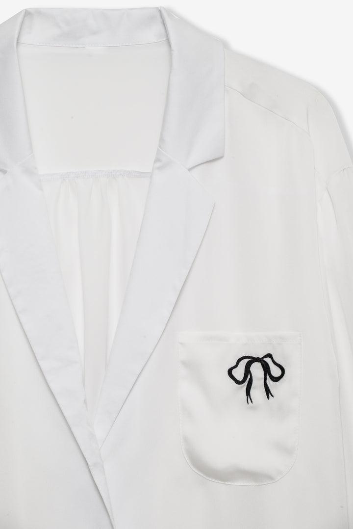 Everyday PJ Top — White Product Image