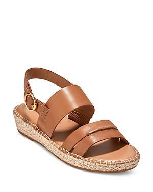 Cole Haan Womens Tilden Slip On Slingback Espadrille Sandals Product Image