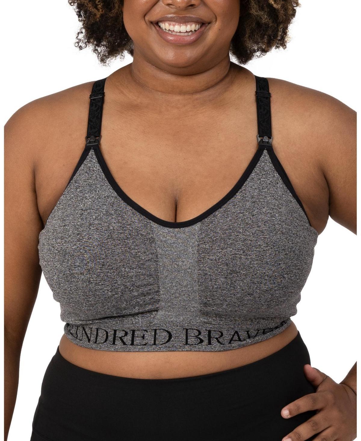 Kindred Bravely Womens Sublime Nursing Sports Bra - Black Product Image