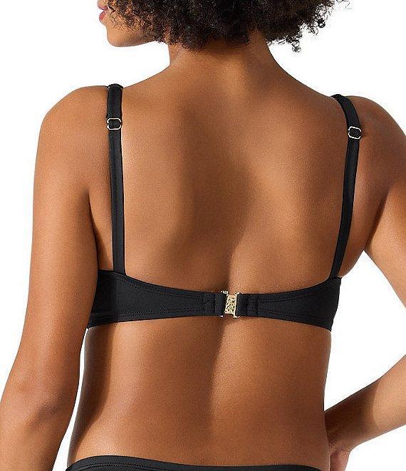 Tommy Bahama Pearl Solids Shirred Hipster Swim Bottom Product Image