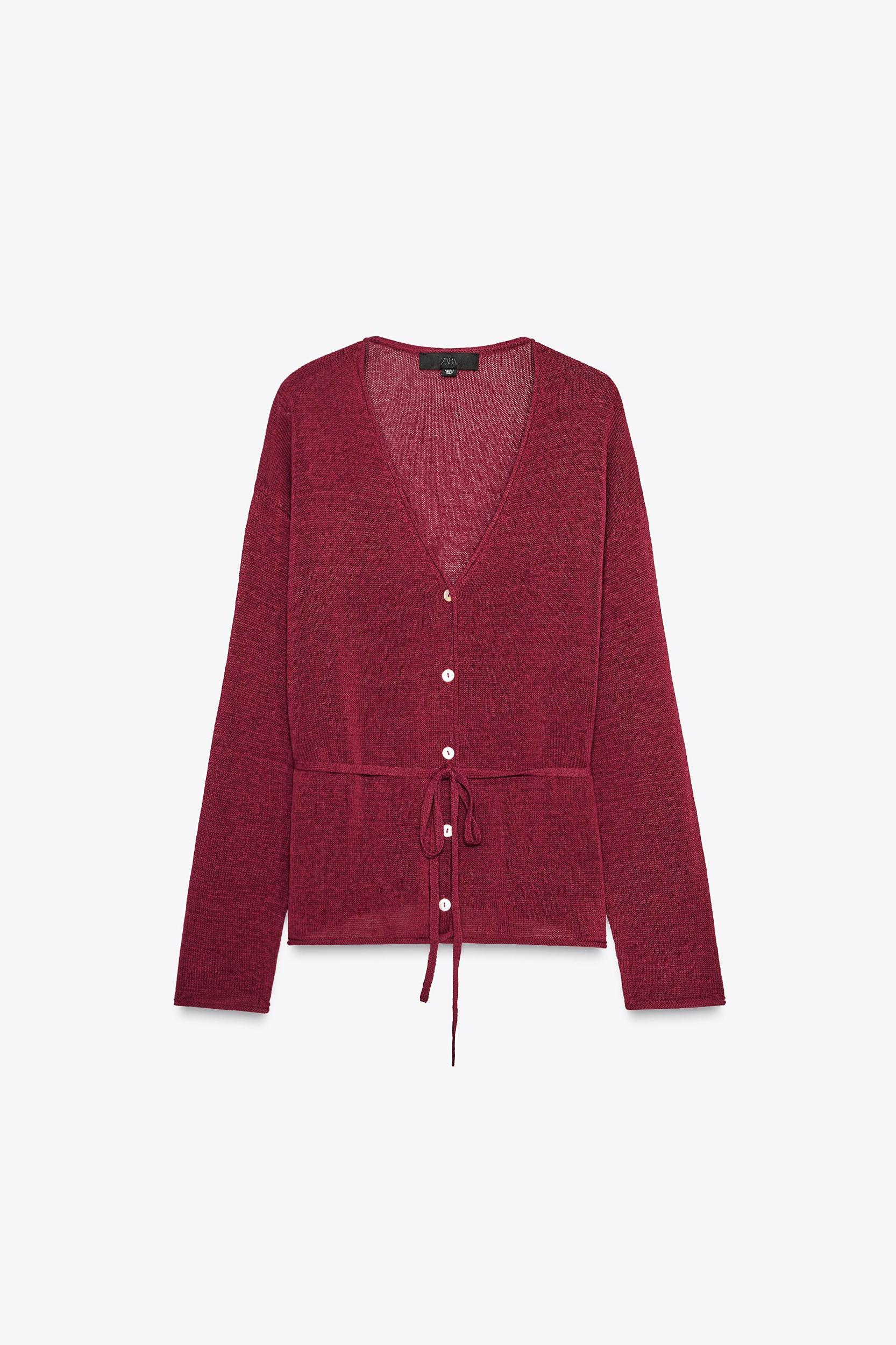 LINEN CARDIGAN Product Image