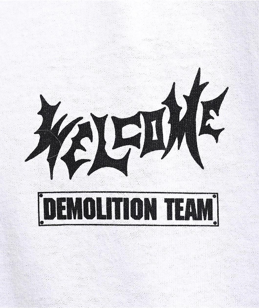 Welcome Demolition White T-Shirt Product Image