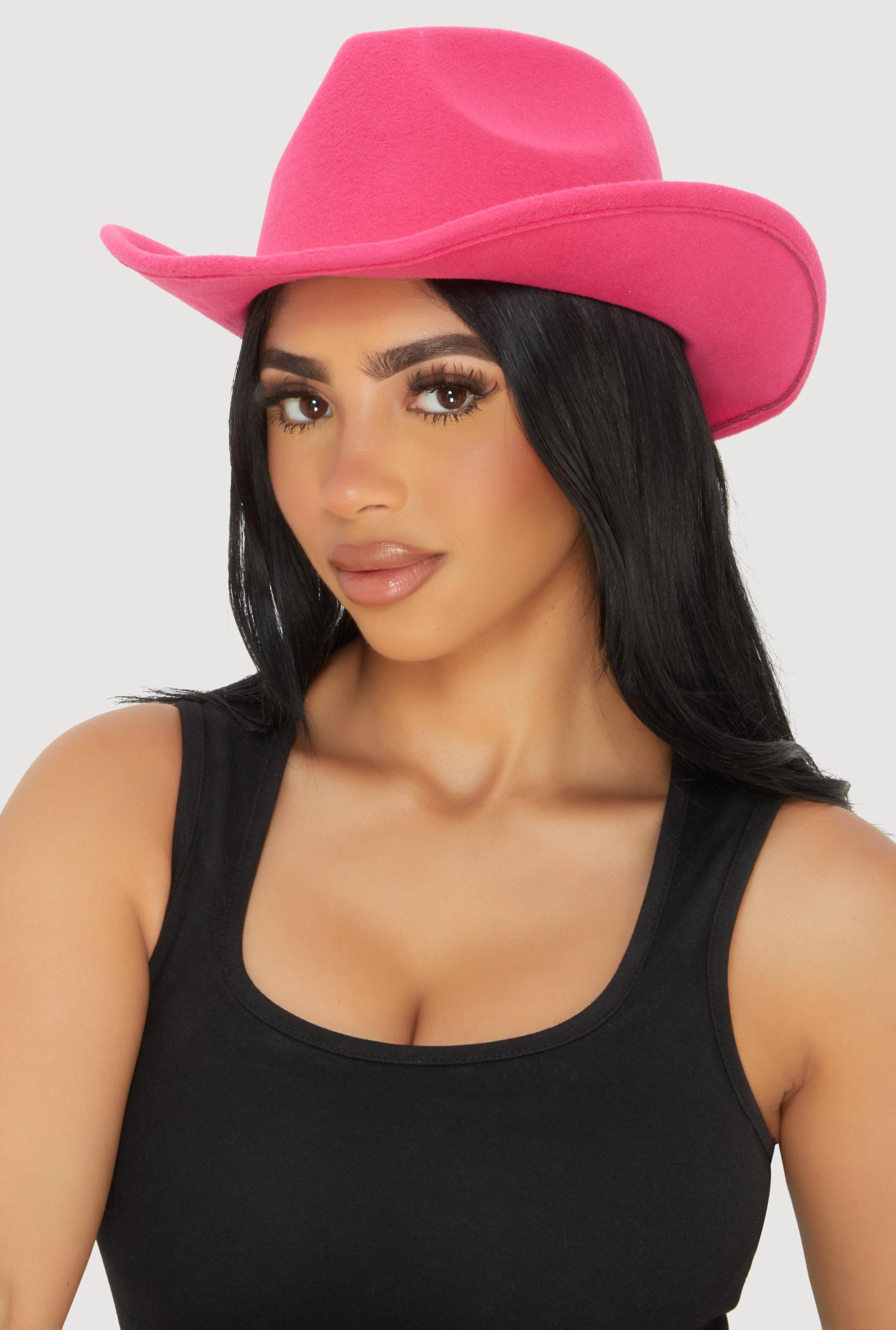 Womens Brushed Felt Cowboy Hat Product Image