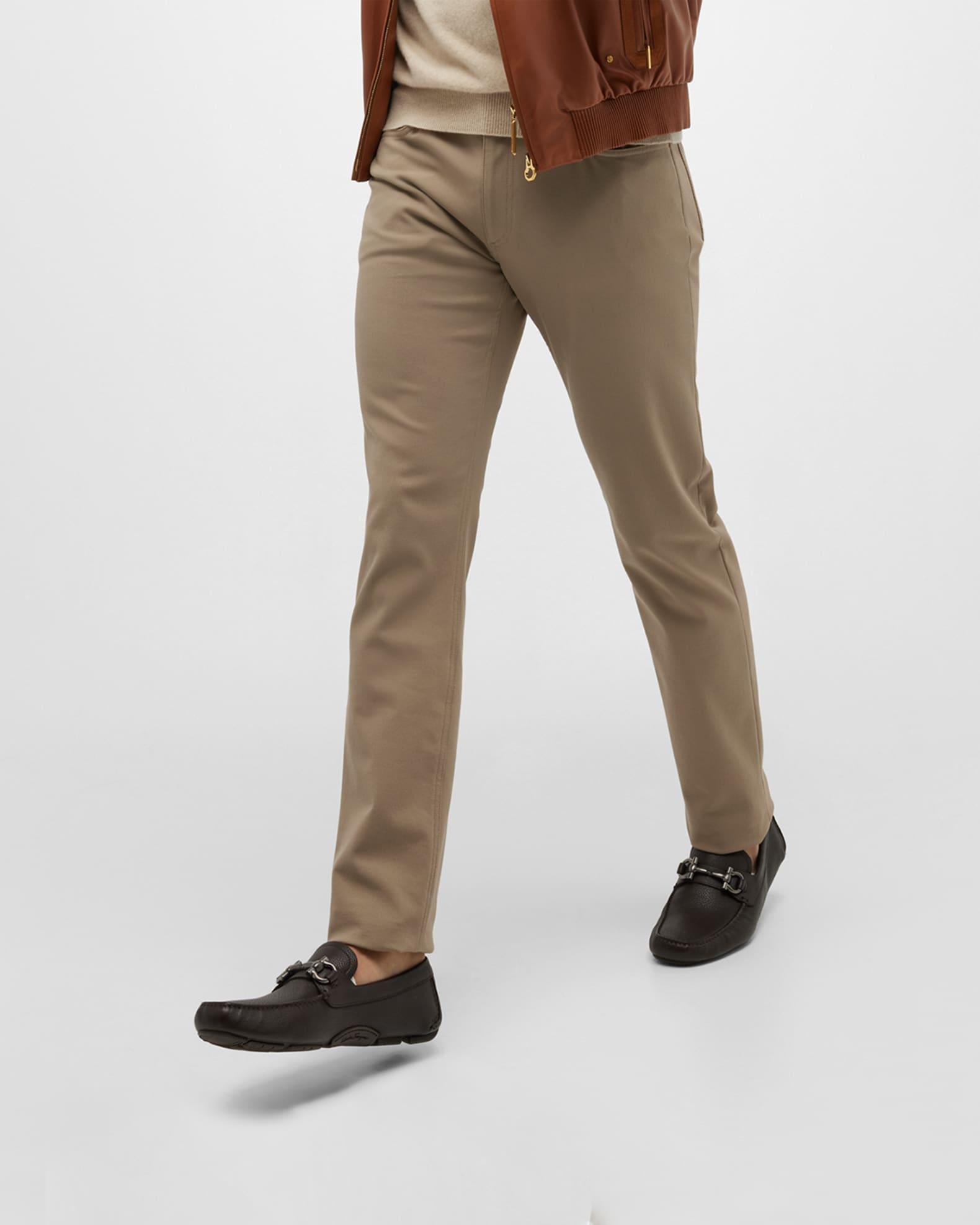 Men's Parigi Gancini Leather Drivers Product Image