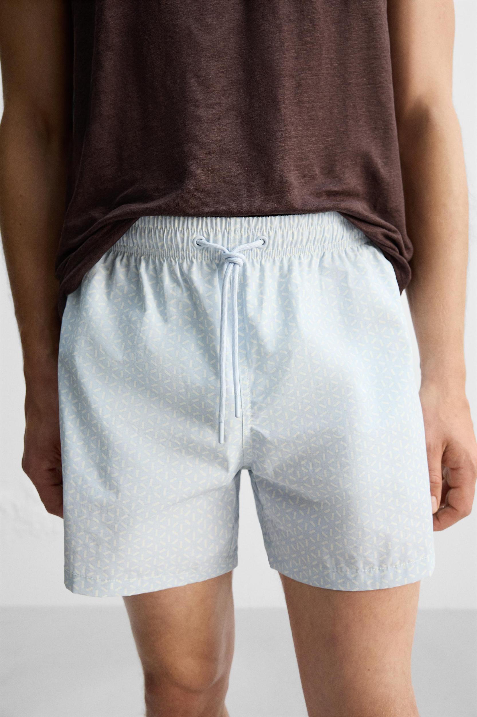 PRINTED MID-LENGTH SWIMSUIT Product Image