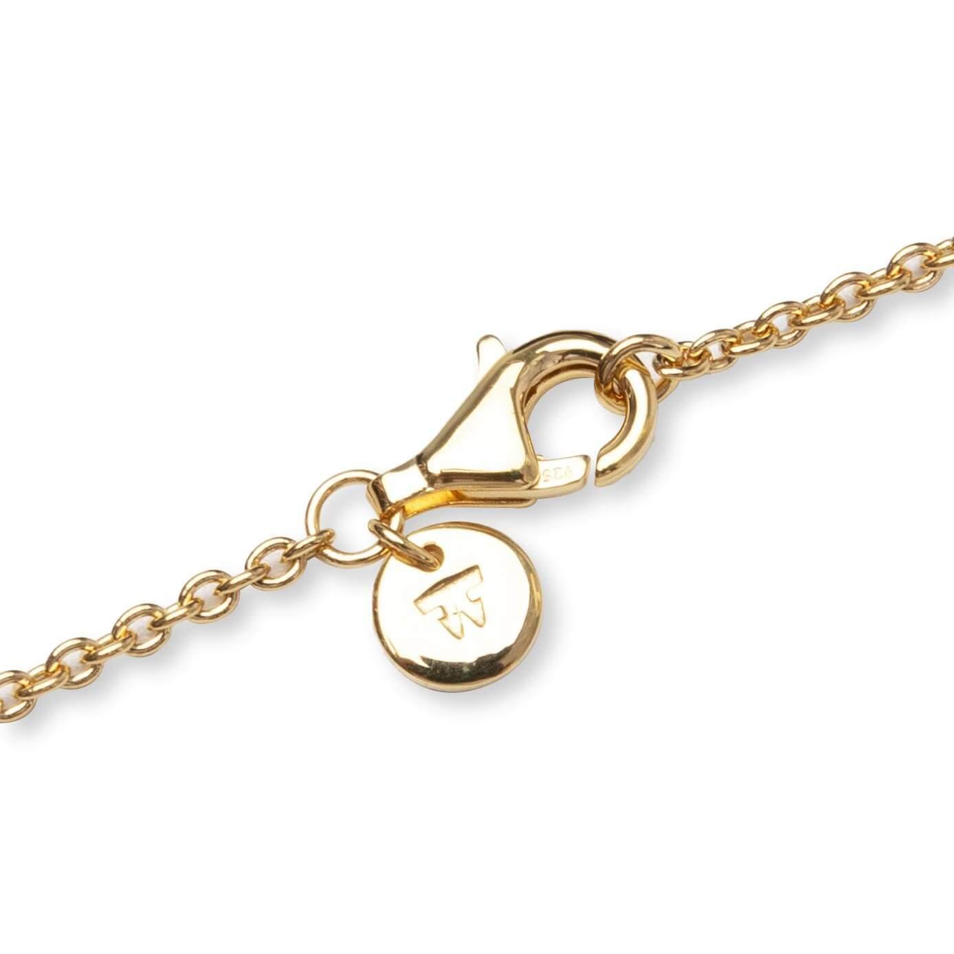 Rolo Chain Gold - S925 Sterling Silver with 18K Gold Plating Male Product Image