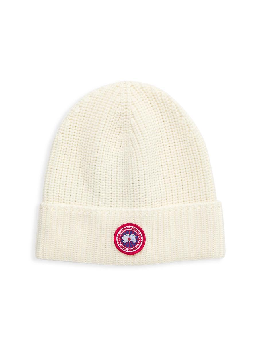 Mens Arctic Logo Patch Wool Beanie Product Image