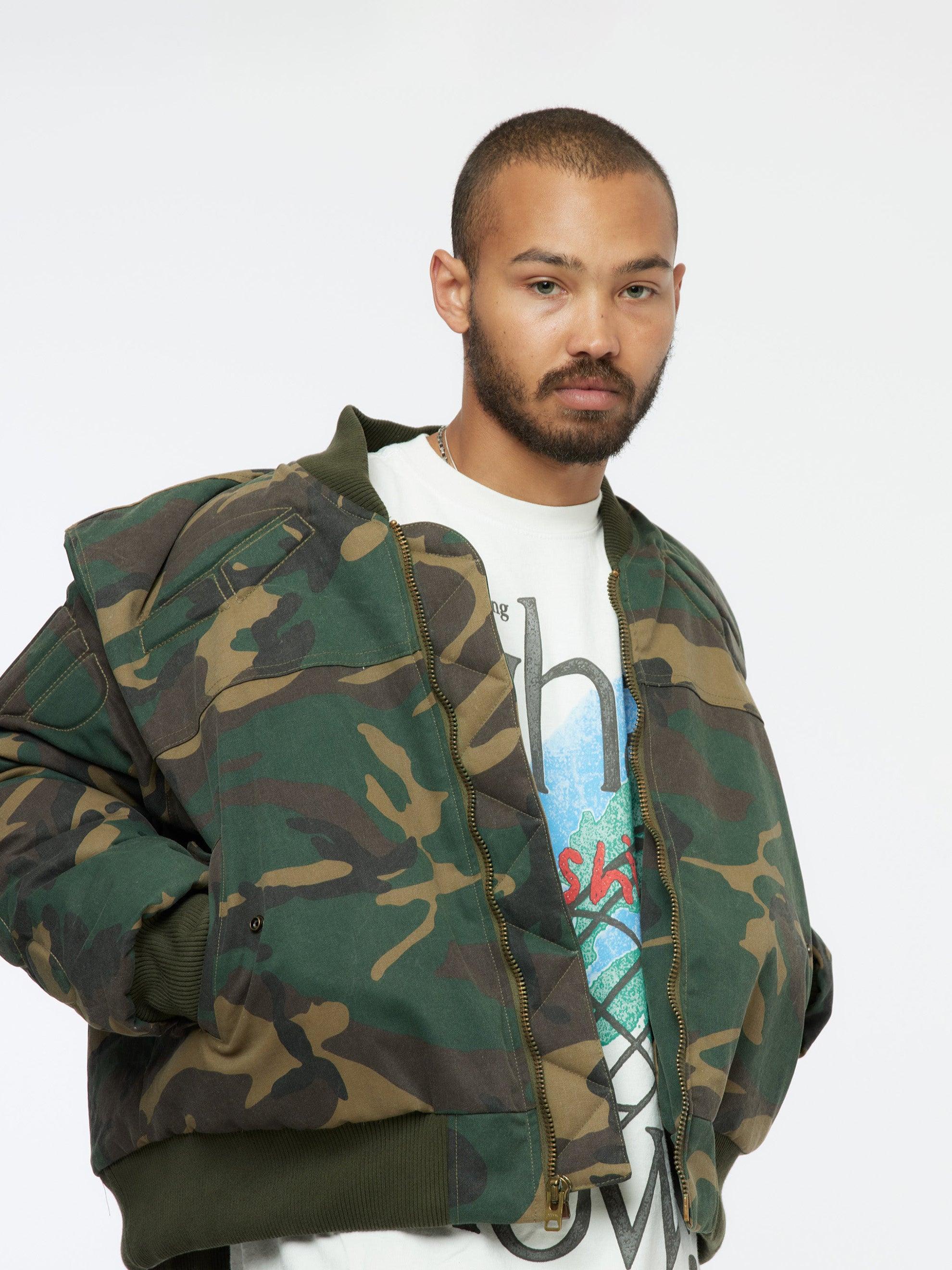 MA-1 Moto Jacket (Camo) Product Image