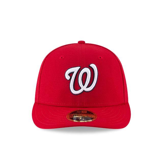 Washington Nationals Authentic Collection Low Profile 59FIFTY Fitted Hat Male Product Image