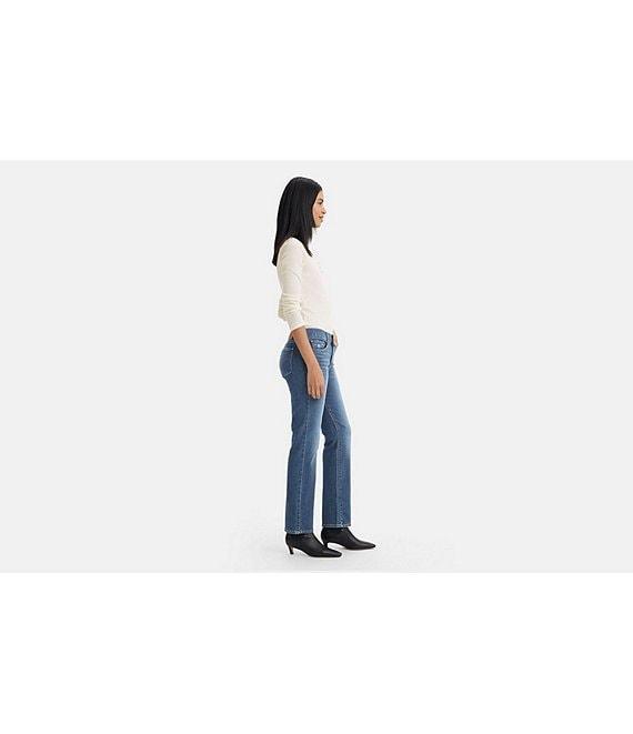 Levi's® Classic Mid Rise Straight Leg Jeans Product Image