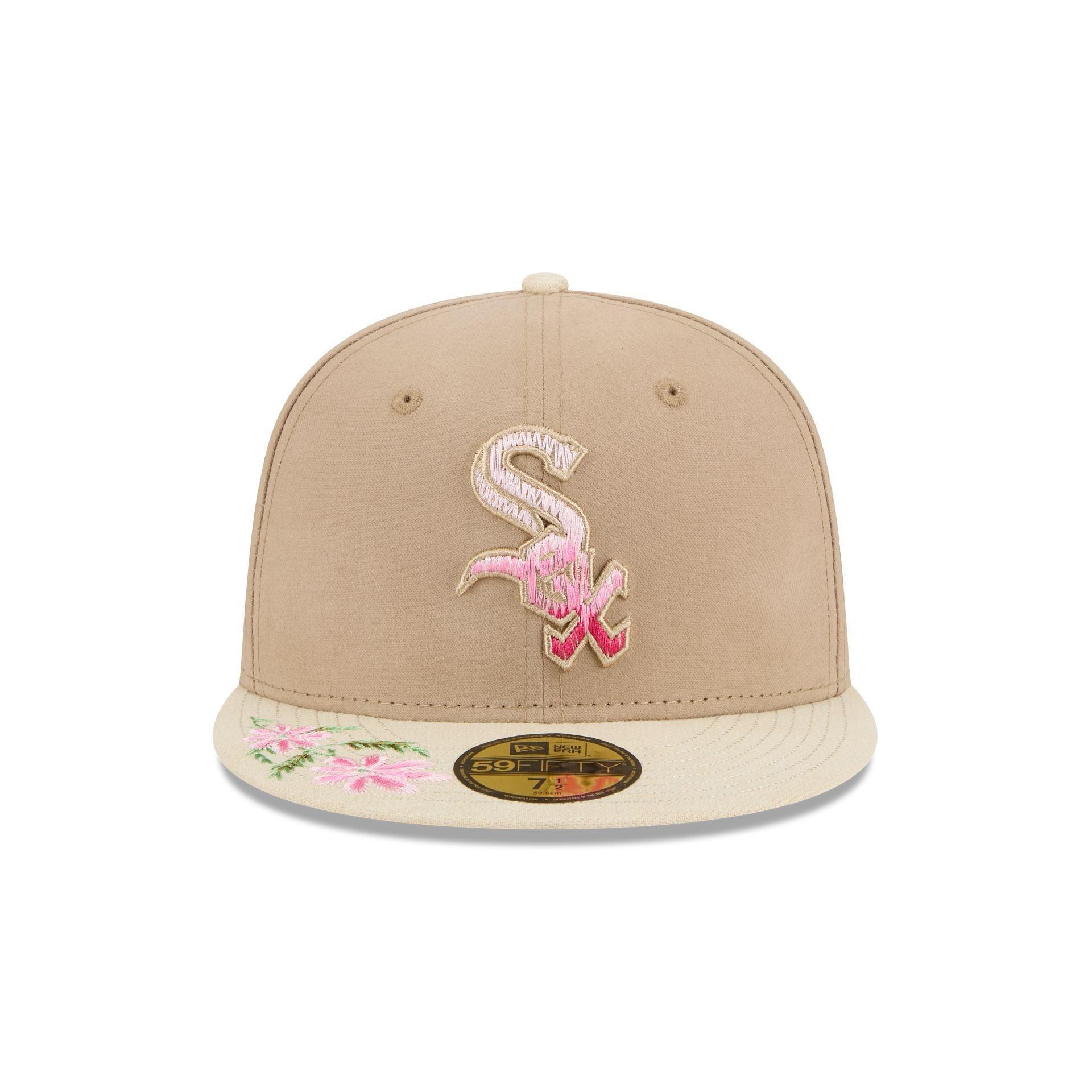 Houston Astros Hand Stitched Floral 59FIFTY Fitted Hat Male Product Image