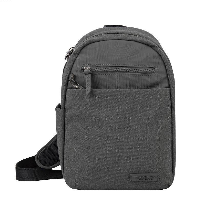 TRAVELON Anti-Theft Metro Crossbody, Navy Grey Product Image