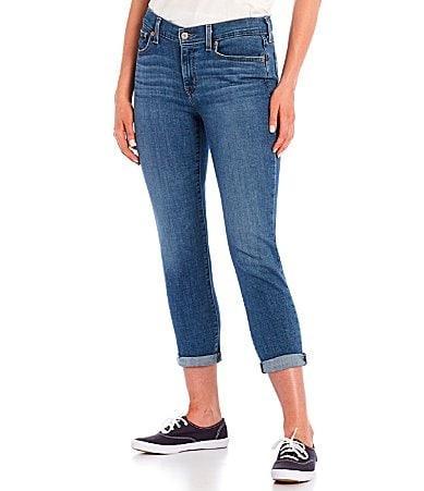 Womens Levis Boyfriend Jeans Blue Layer Product Image