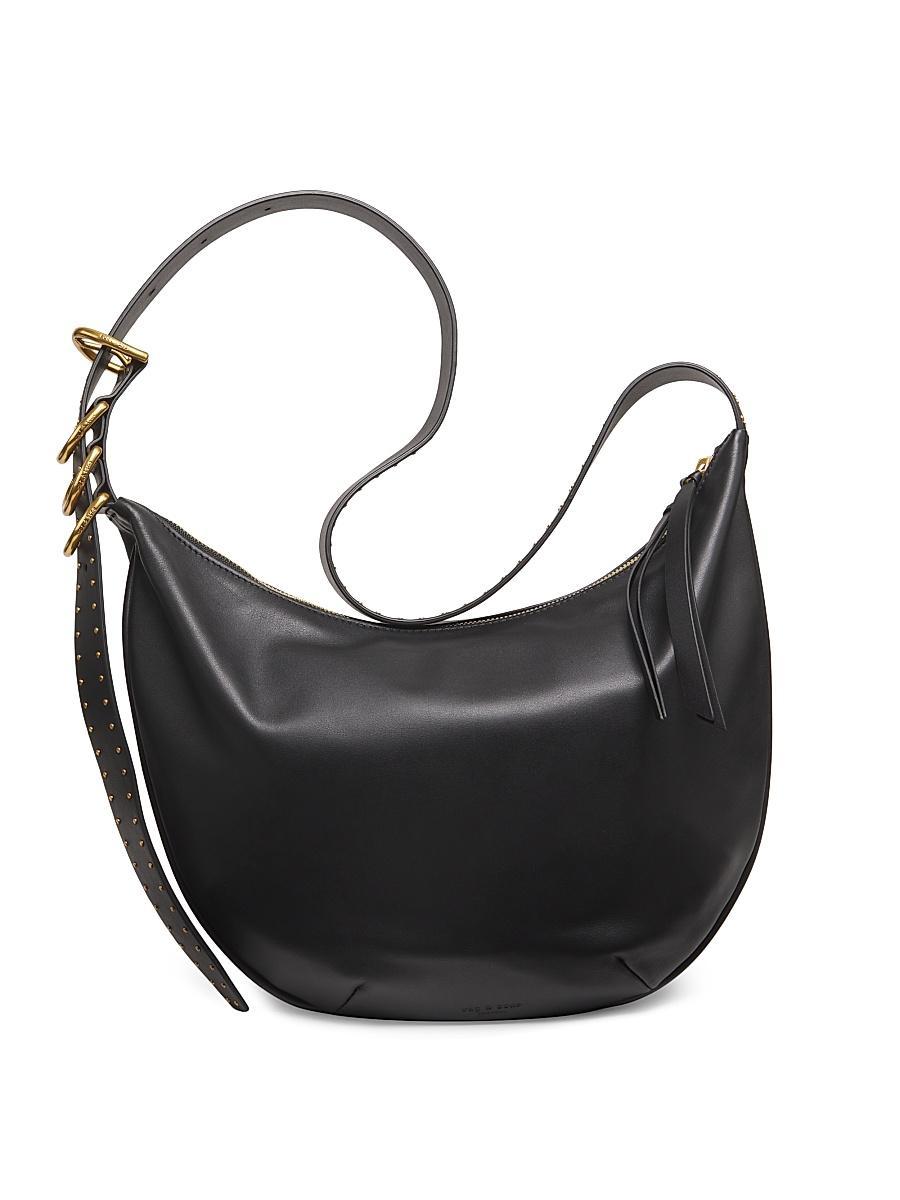 Womens Mercer Leather Medium Hobo Bag Product Image