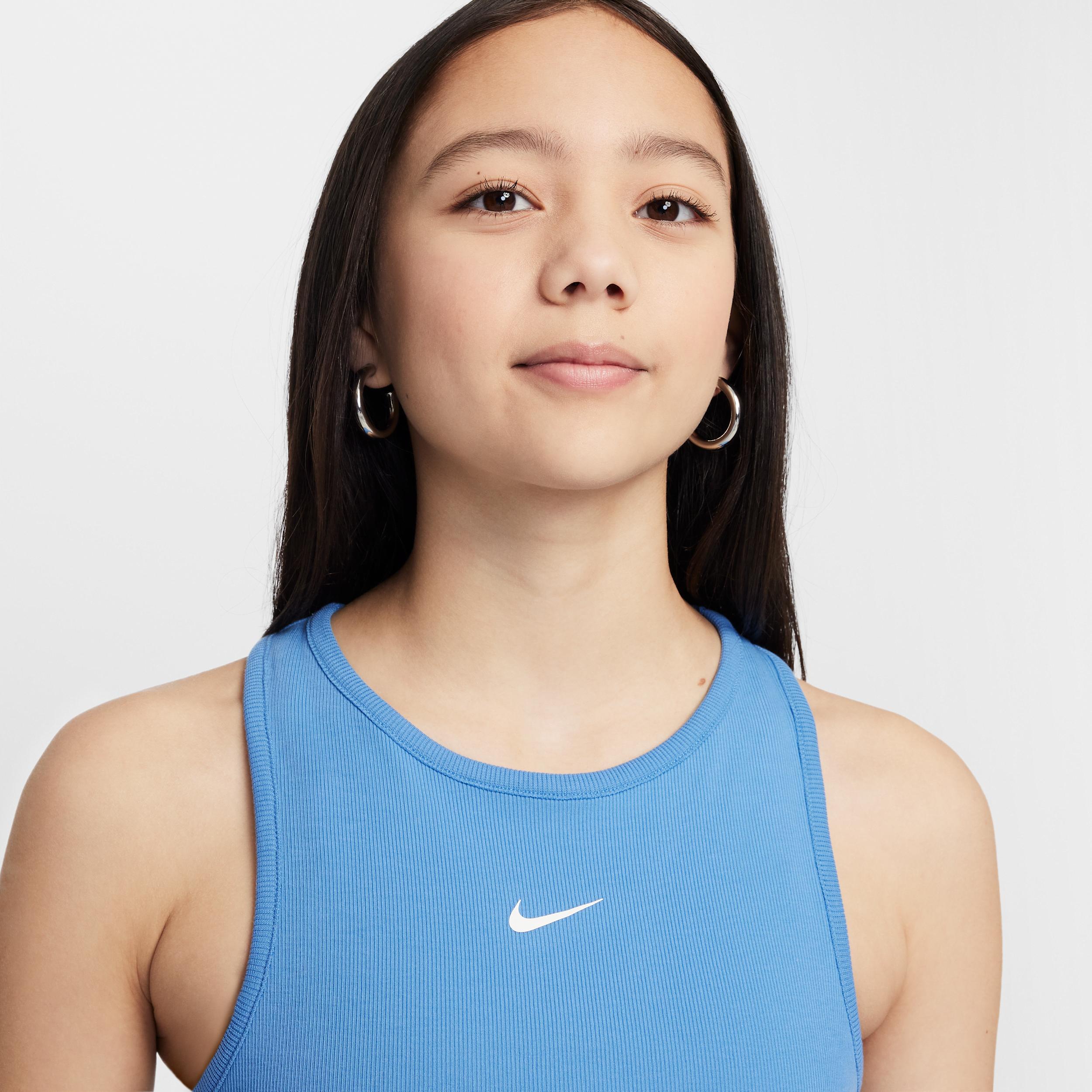 Women's Nike Sportswear Girls' Ribbed Tank Top Product Image