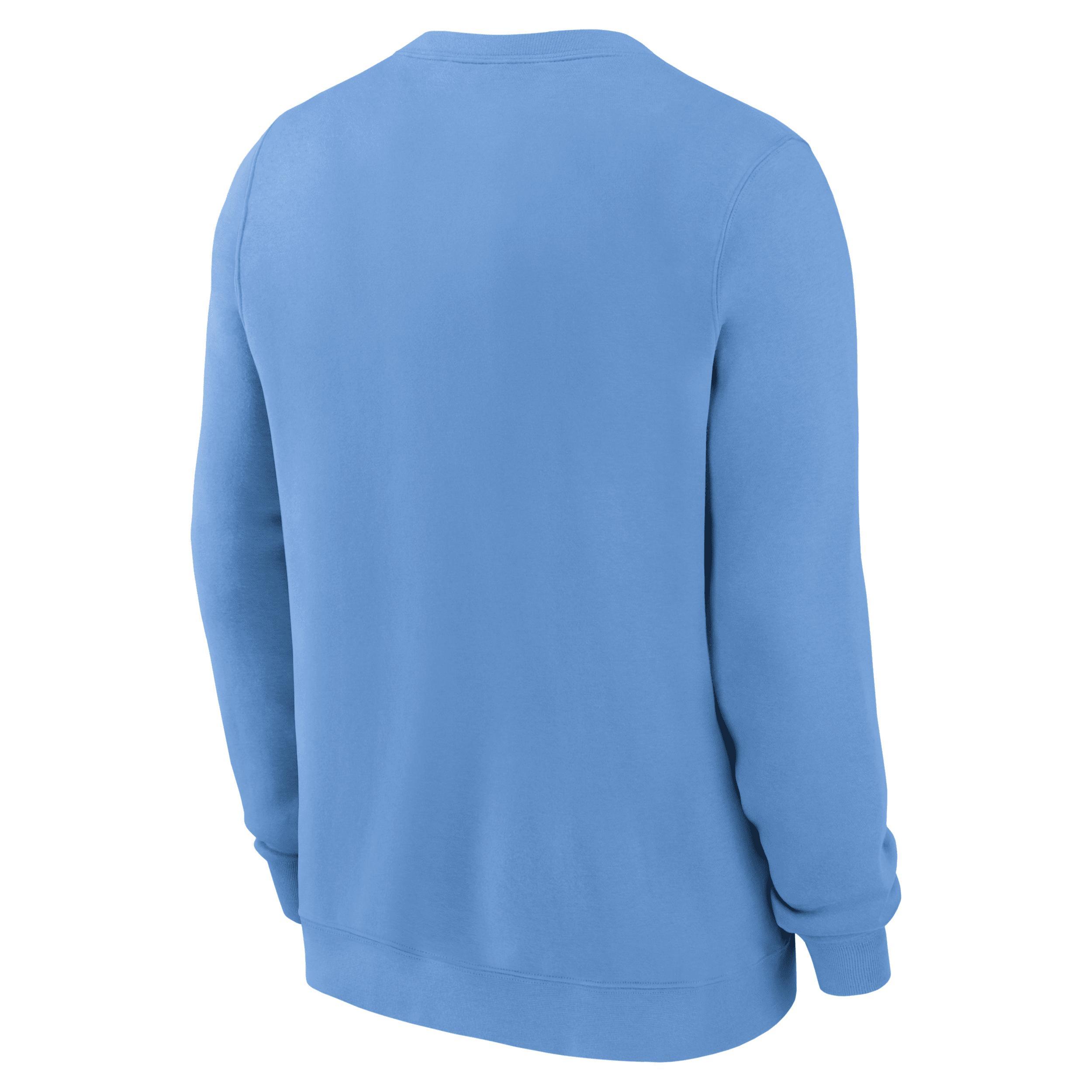 Men's North Carolina Tar Heels Arched Seal Jordan College Pullover Crew Product Image