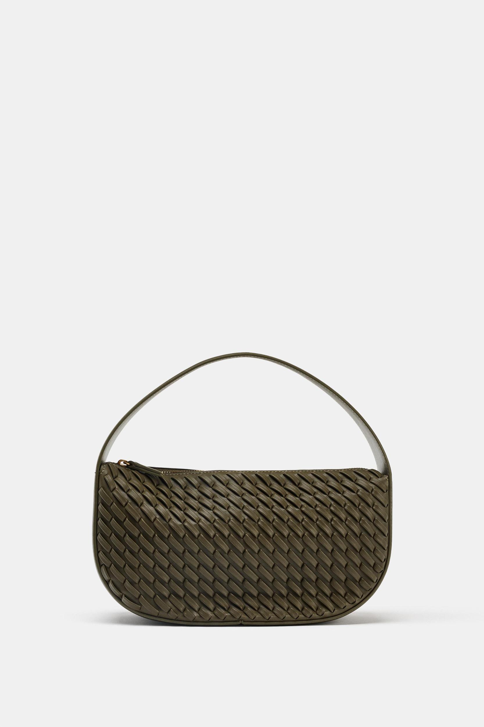 WOVEN EFFECT HANDBAG Product Image