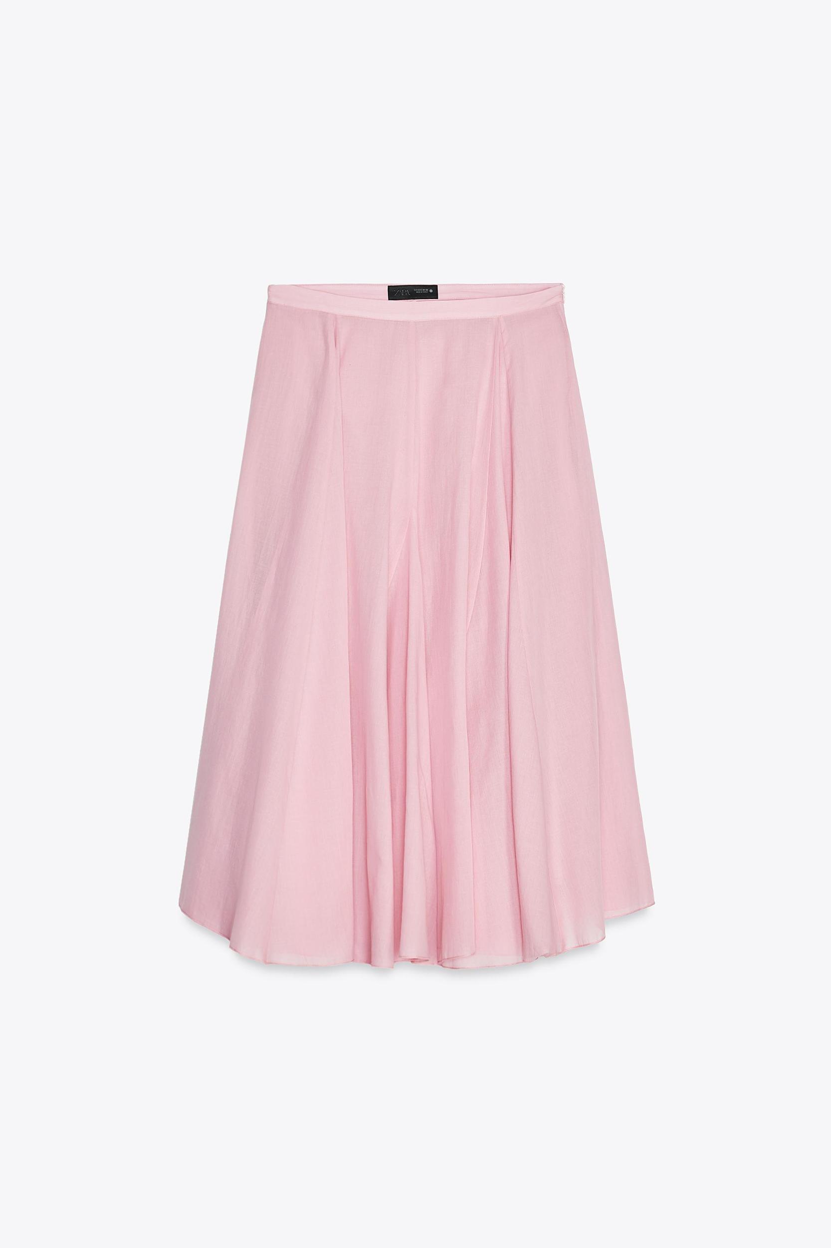 ZW COLLECTION FLared COTTON SKIRT Product Image