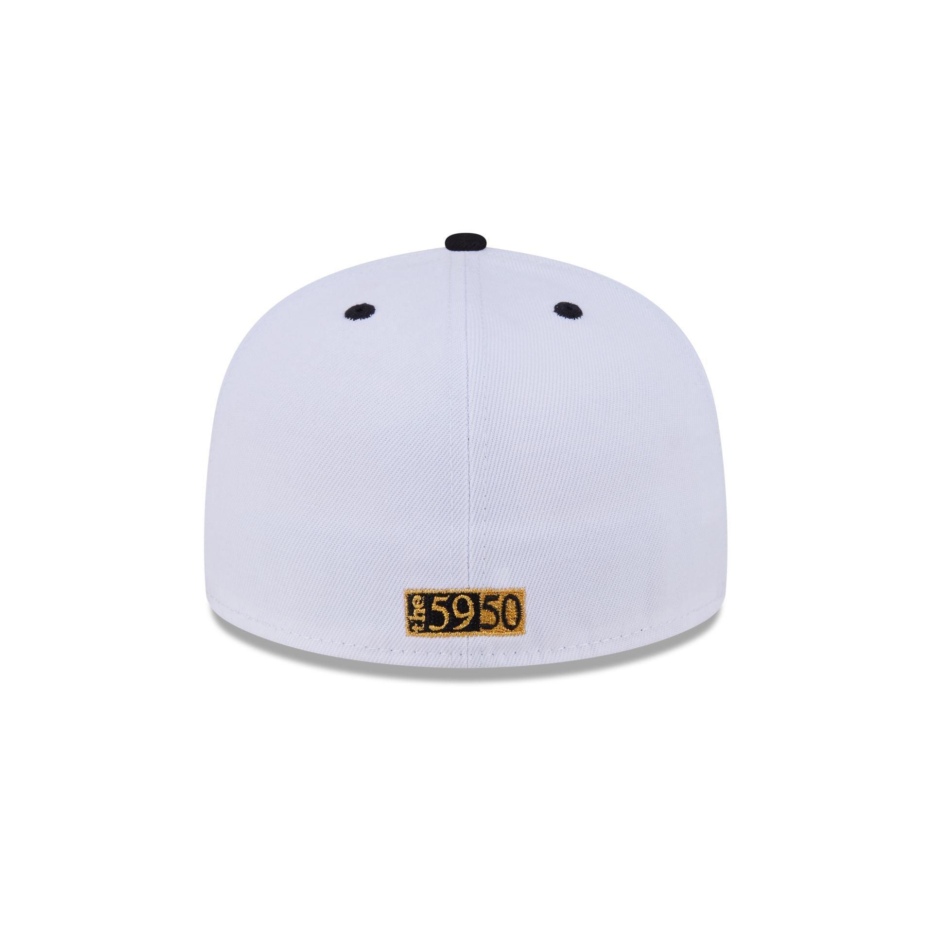 New Era Cap Signature Size 7 1/2 White 59FIFTY Fitted Hat Male Product Image