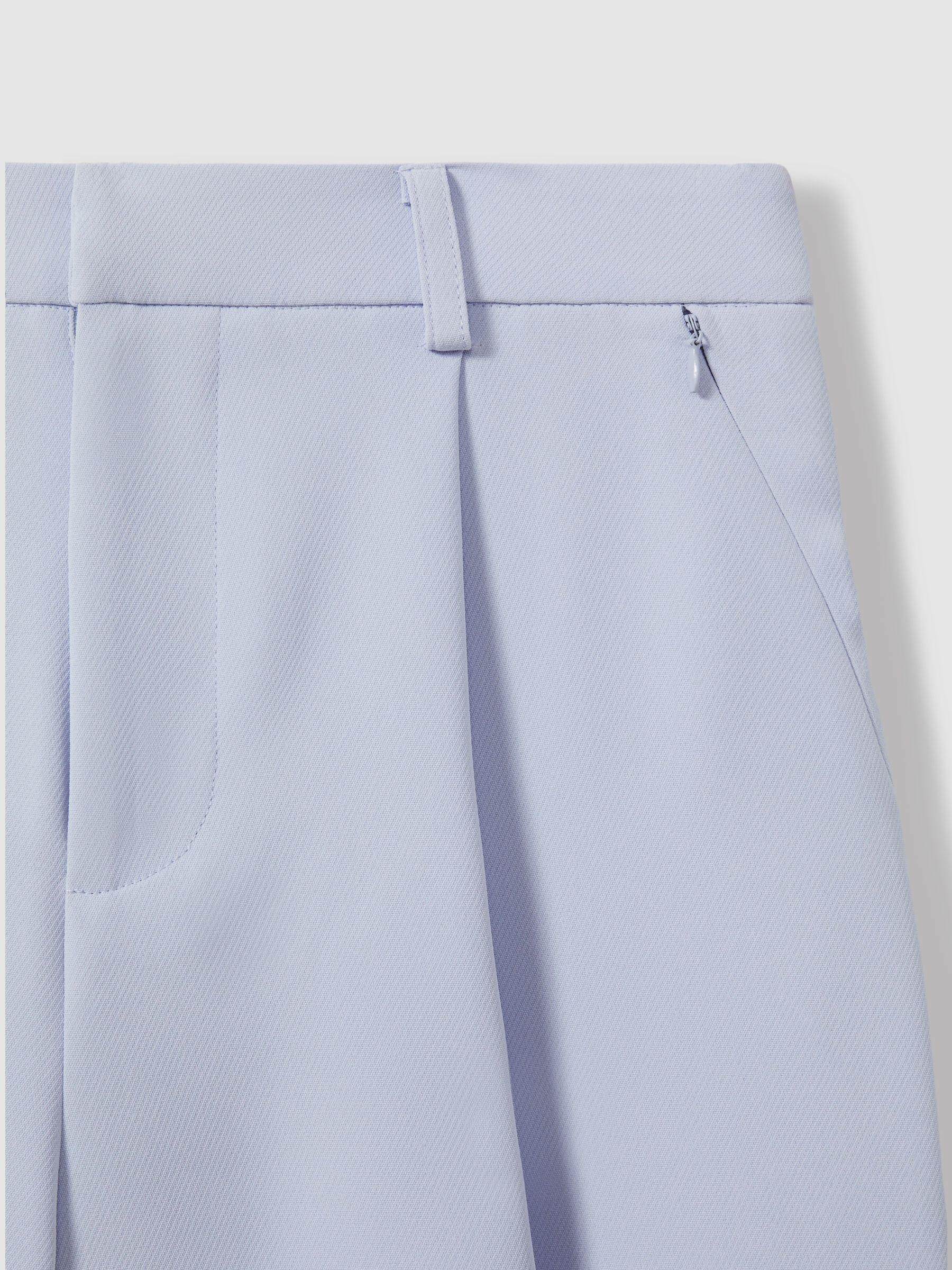 Good American Tailored Shorts in Blue Product Image