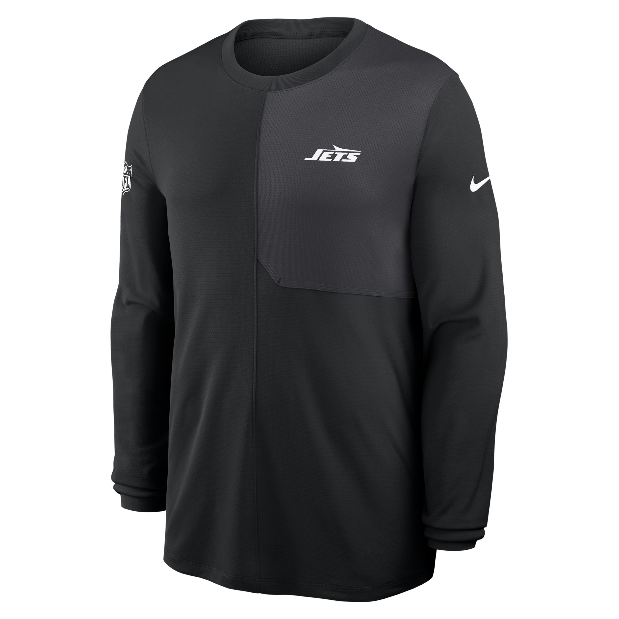 Alabama Sideline Coach Nike Mens Dri-FIT College Long-Sleeve Top | 03B10DWVABN-2QD Product Image