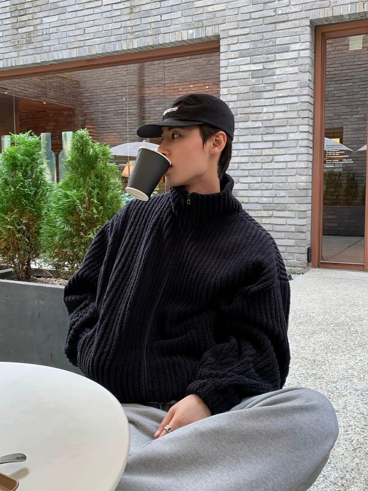 RT No. 12196 CORDUROY ZIP-UP COLLAR JK Product Image