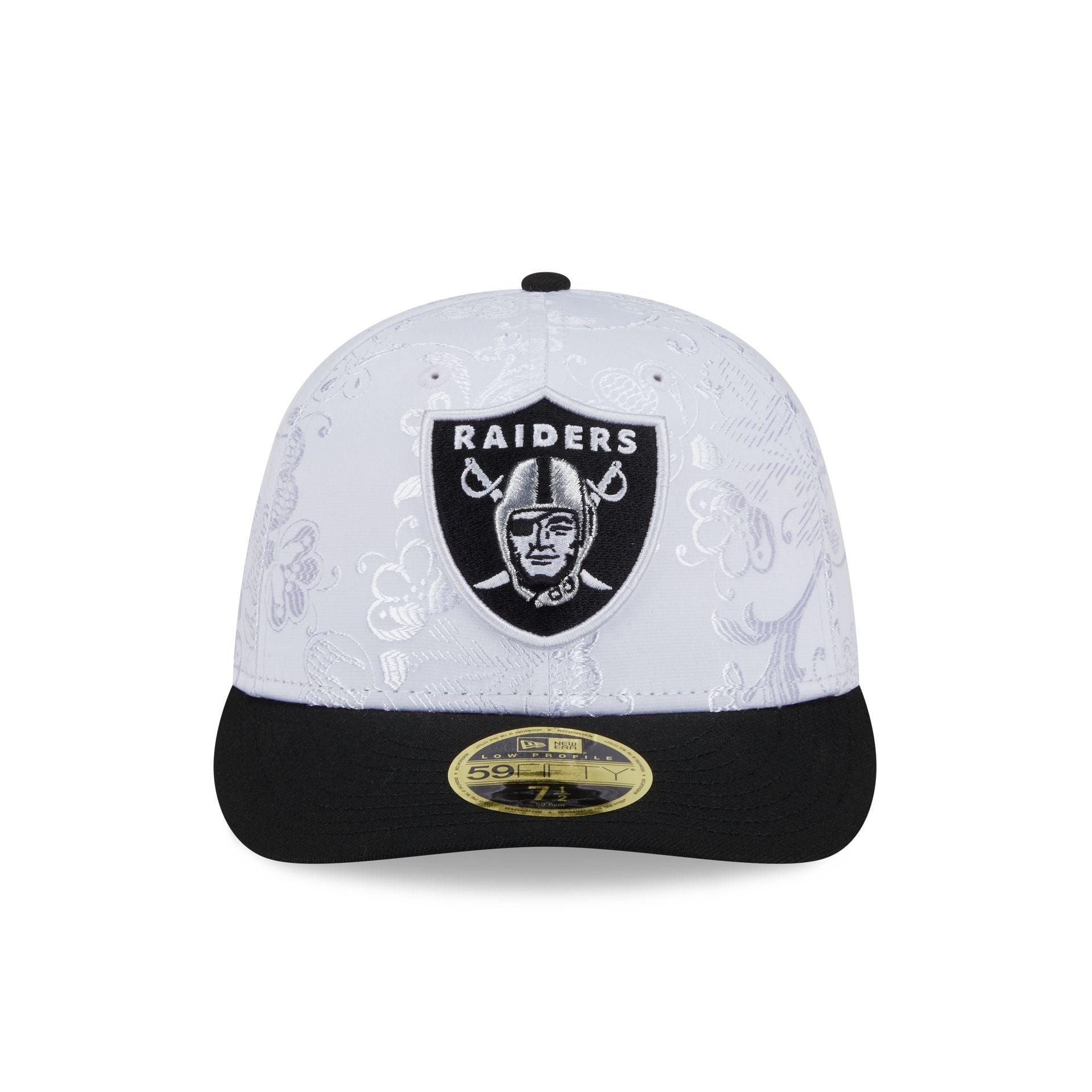 Las Vegas Raiders Floral Shine Low Profile 59FIFTY Fitted Hat Male Product Image