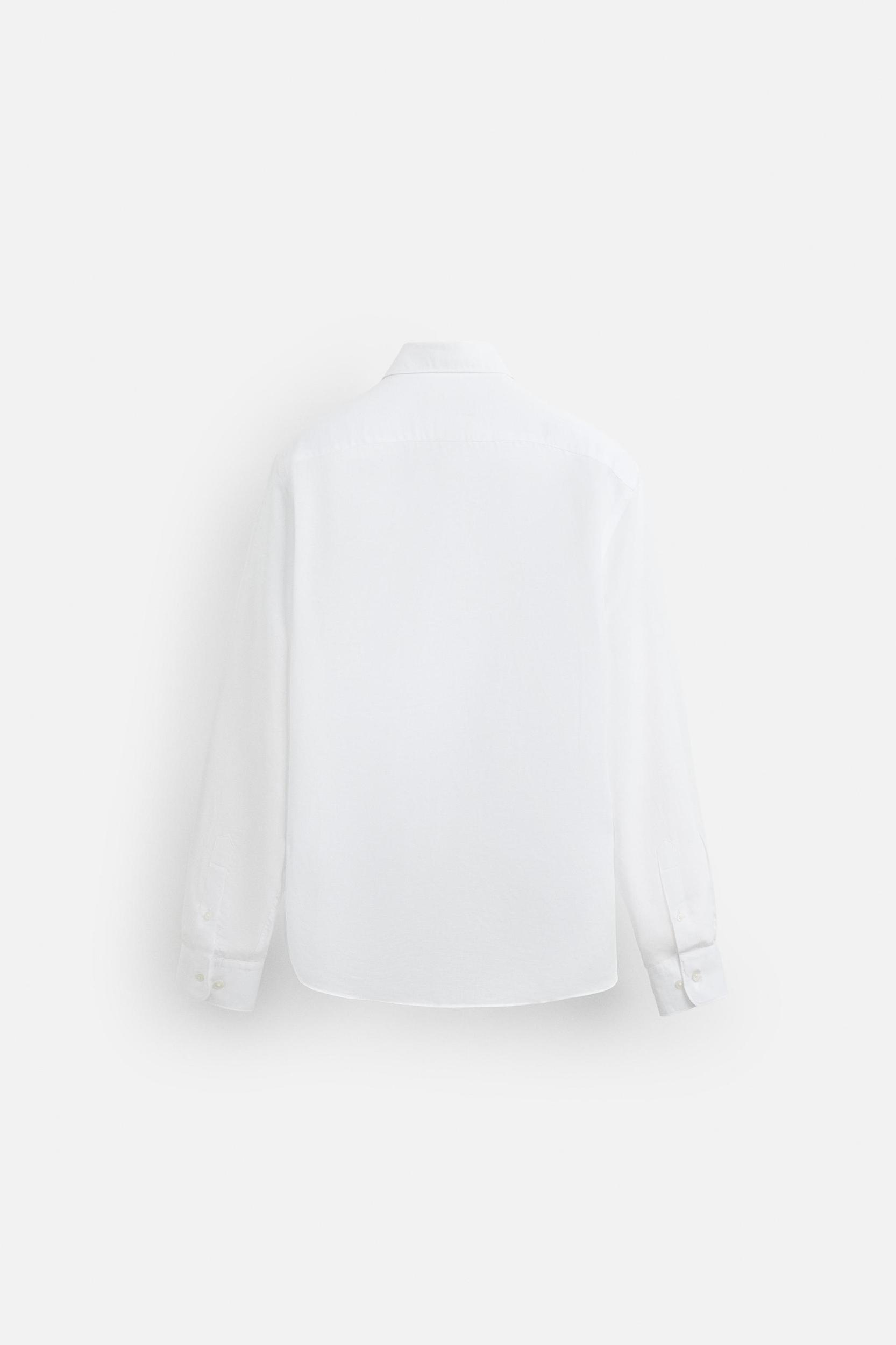 COTTON - LINEN SHIRT Product Image