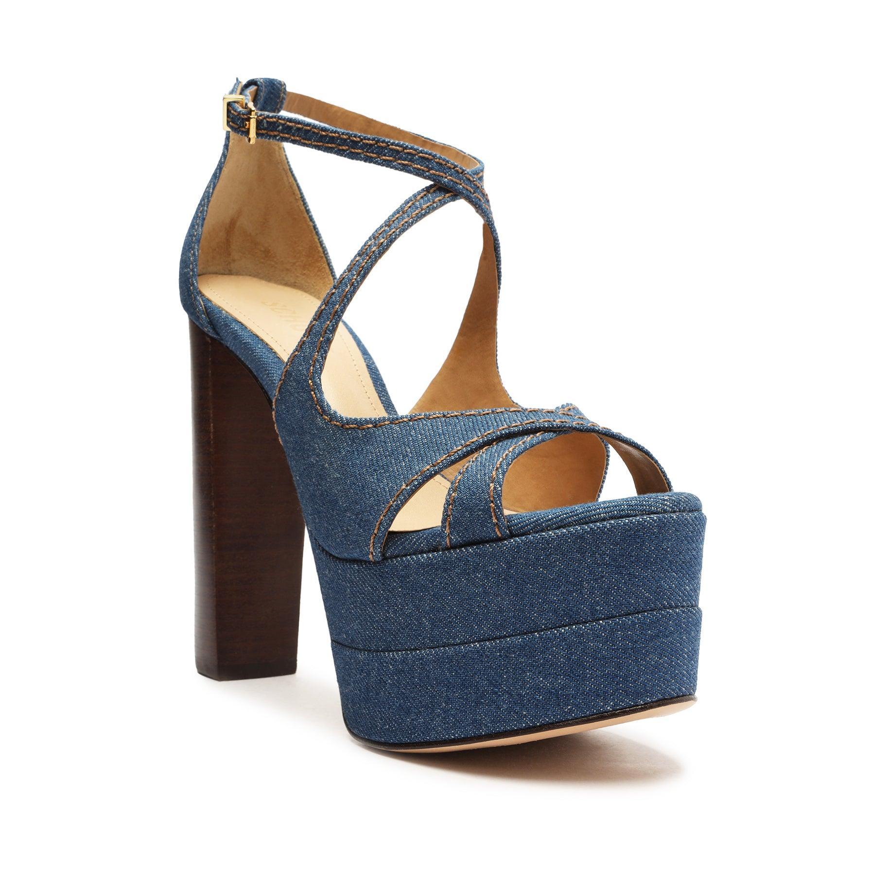 Latifah Casual Denim Sandal Female Product Image