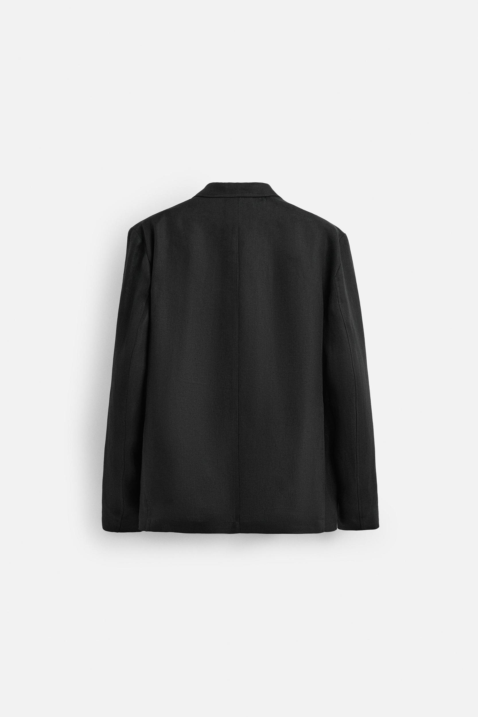 LIMITED EDITION 100% LINEN RELAXED FIT SUIT BLAZER Product Image