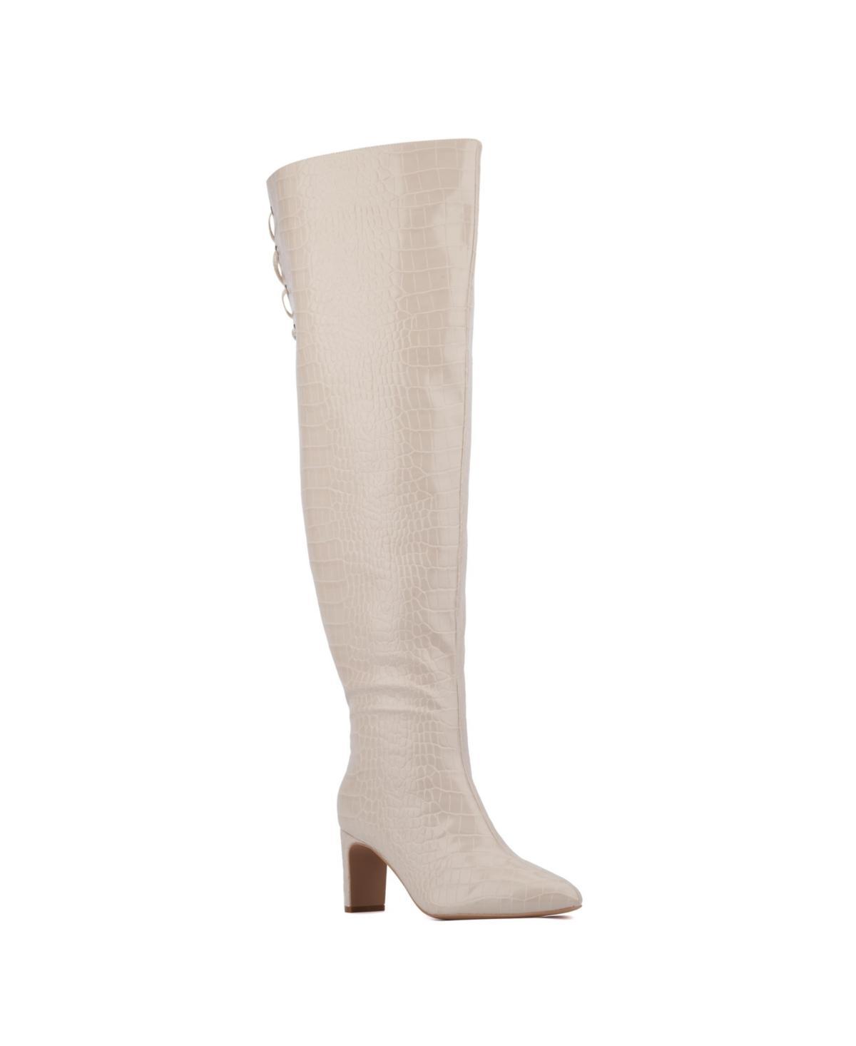 Fashion to Figure Hayya Thigh High Wide Width Womens Boots Product Image