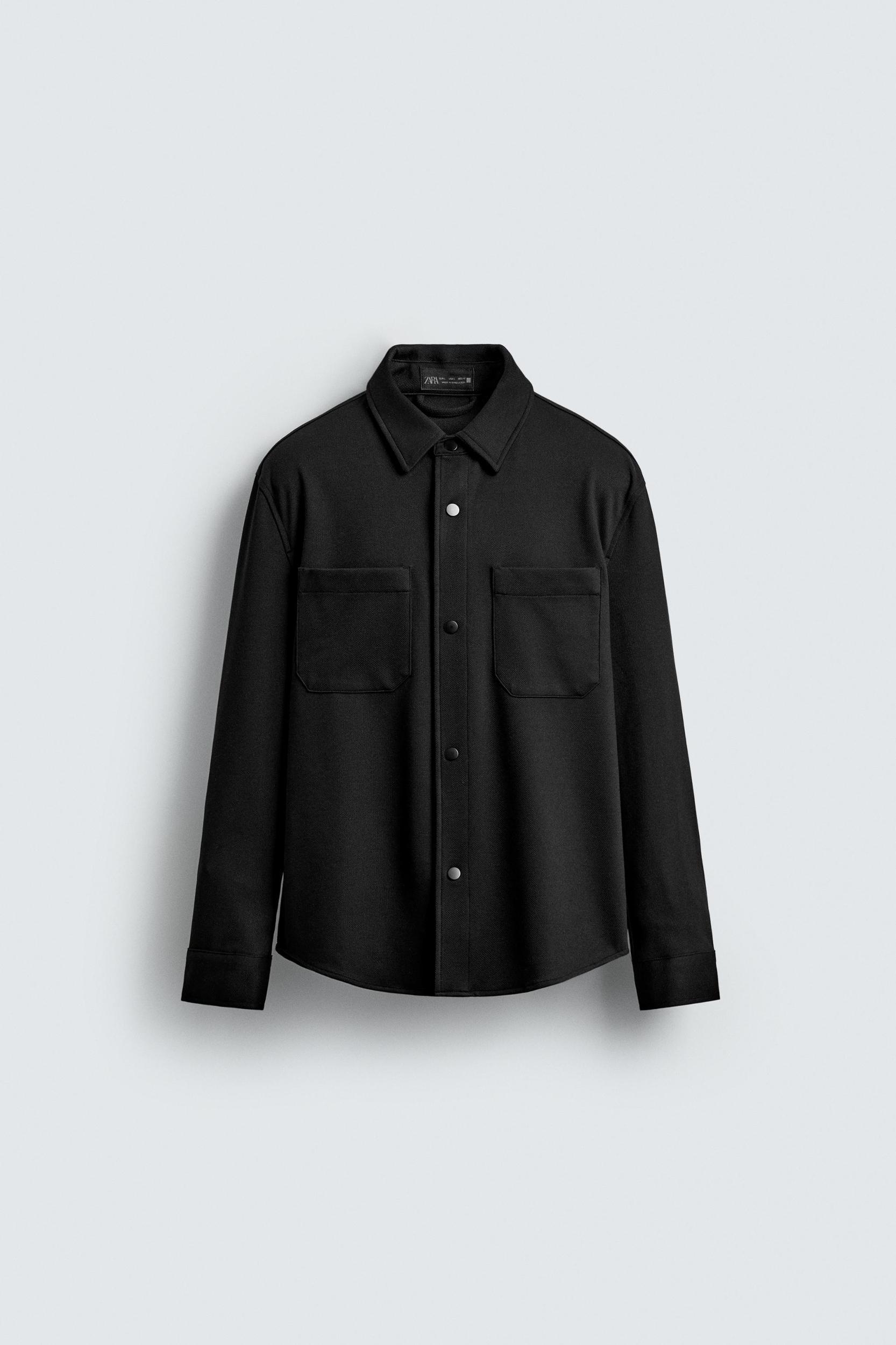 COMFORT TEXTURED OVERSHIRT Product Image