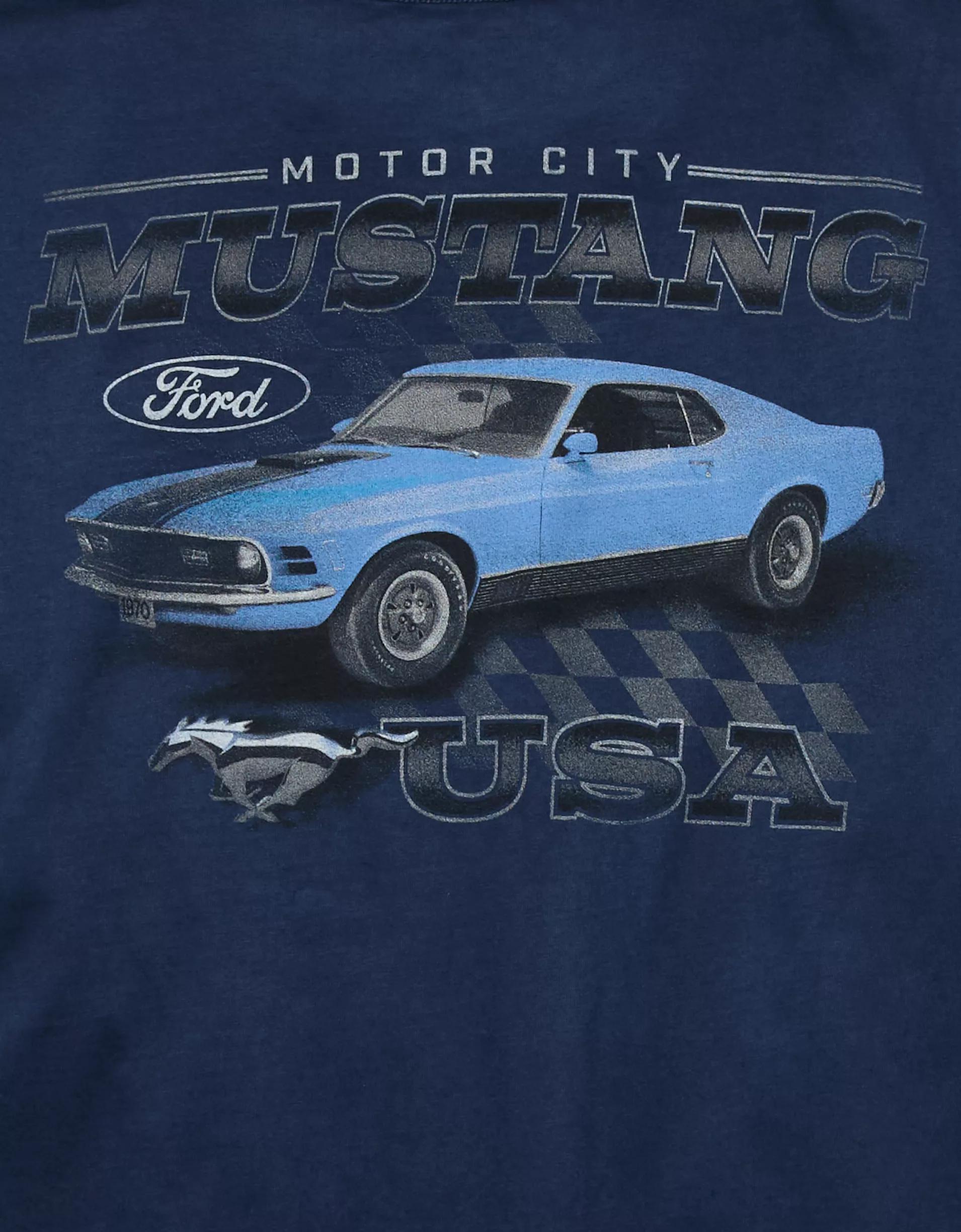 AE Boxy Ford Mustang Graphic T-Shirt Product Image