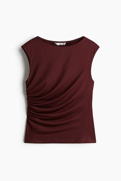 Draped Jersey Top Product Image