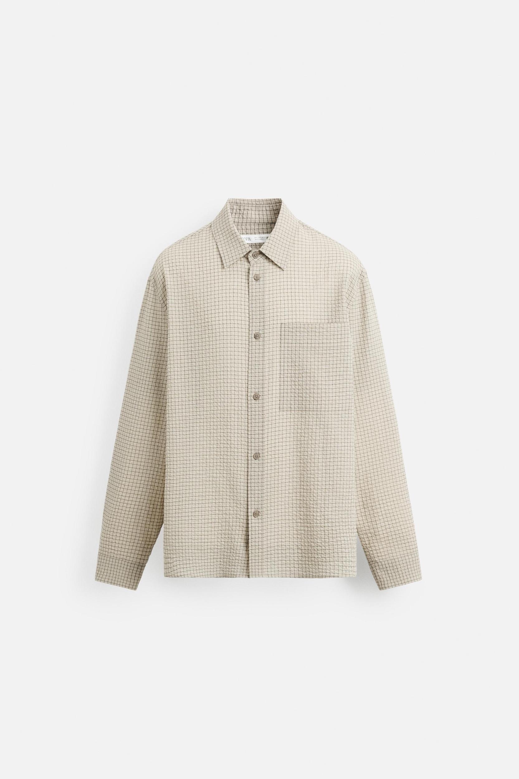 TEXTURED JACQUARD SHIRT Product Image