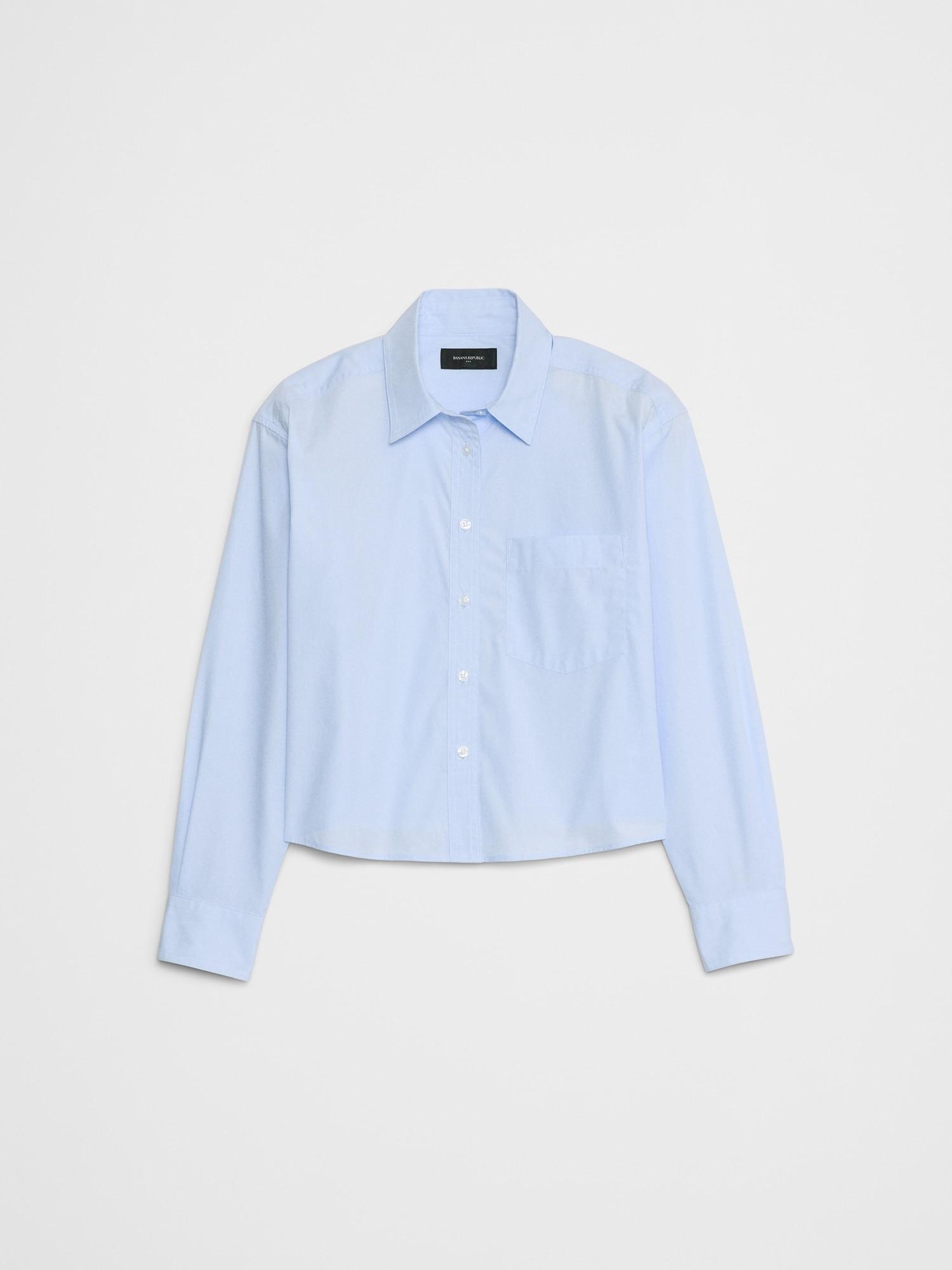 Boxy Button-Down Shirt Product Image