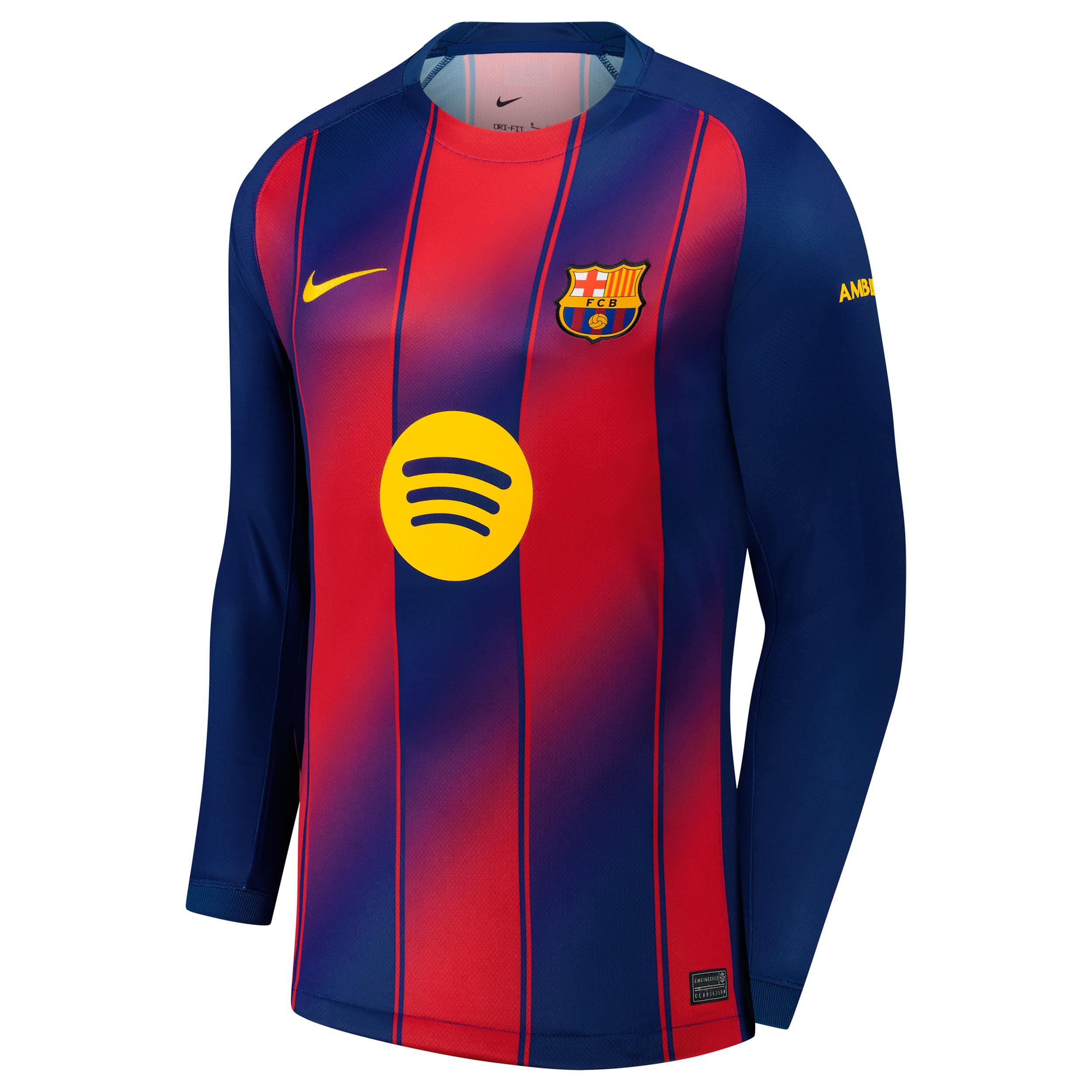 Robert Lewandowski Barcelona 2025/26 Stadium Home Nike Men's Dri-FIT Soccer Jersey Product Image