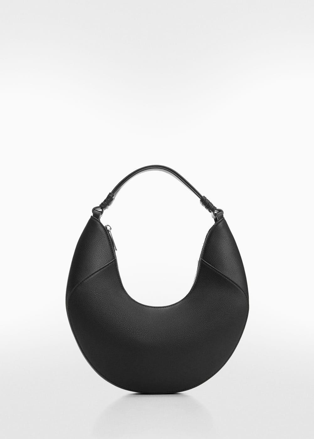 Leather-effect shoulder bag - Women | MANGO USA Product Image