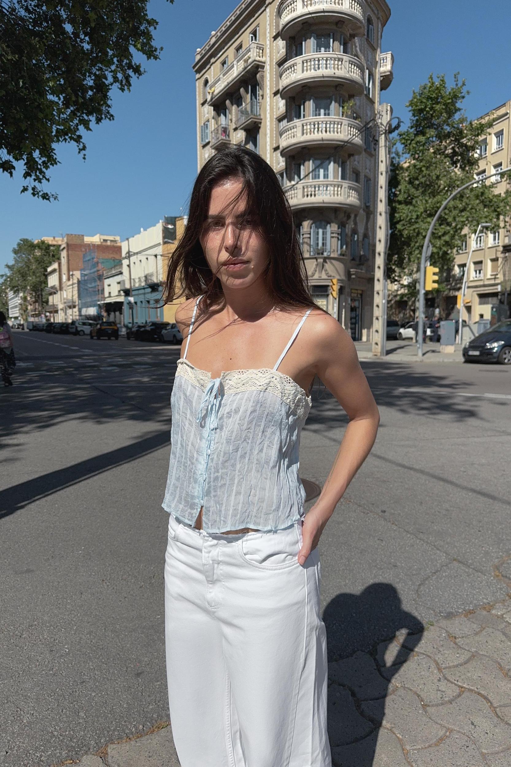 ROMANTIC STRAPPY TOP Product Image