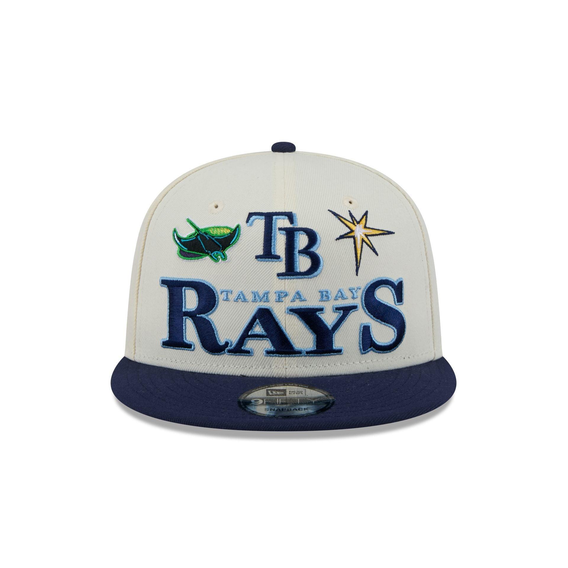 Tampa Bay Rays Archive 9FIFTY Snapback Hat Male Product Image