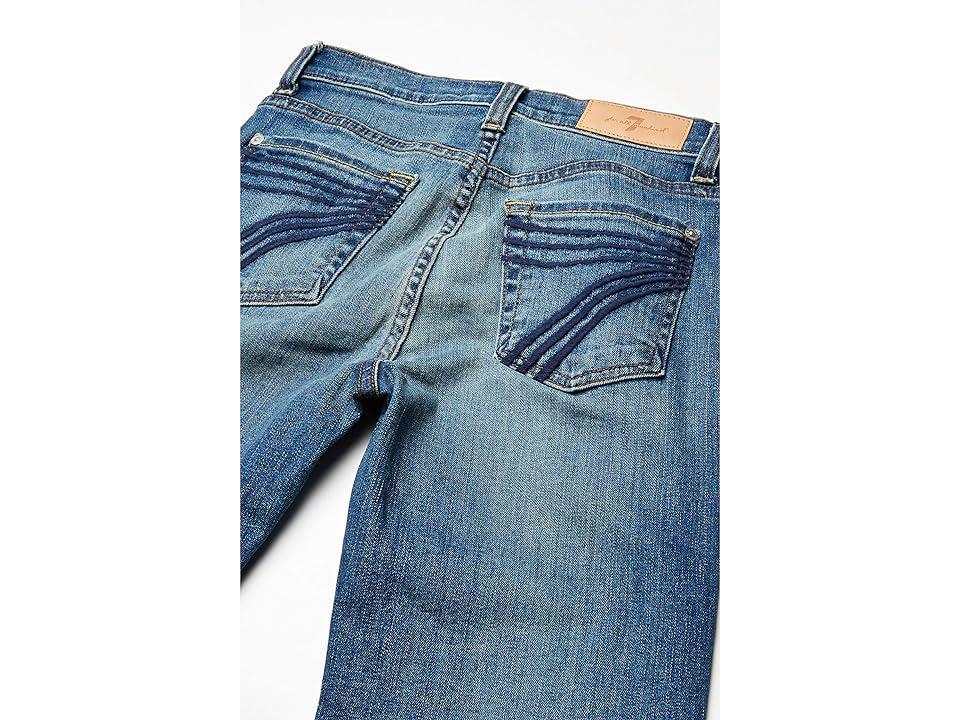 7 For All Mankind Tailorless Dojo in Distressed Authentic Light (Distressed Authentic Light) Women's Jeans Product Image