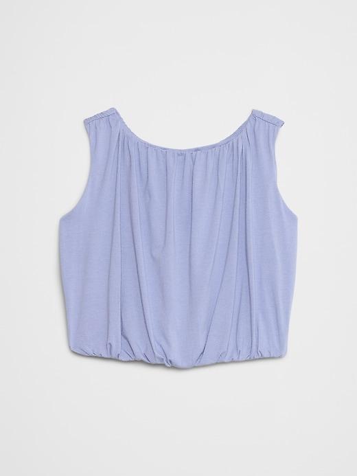 Drapey Shirred Bubble Top Product Image