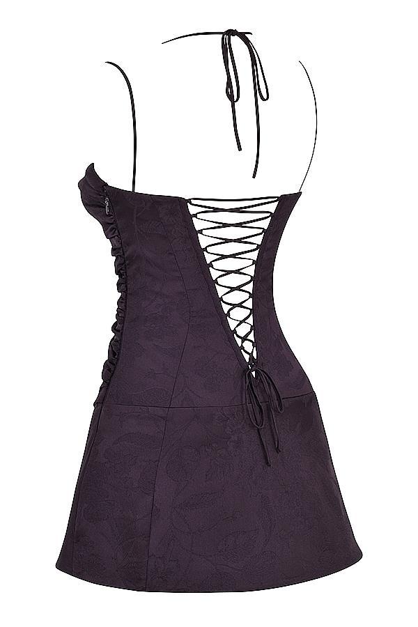 Melia Nightshade Corset Mini Dress Product Image