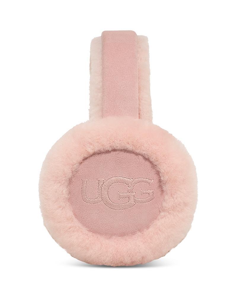 Embroidered Logo Shearling Earmuffs Product Image