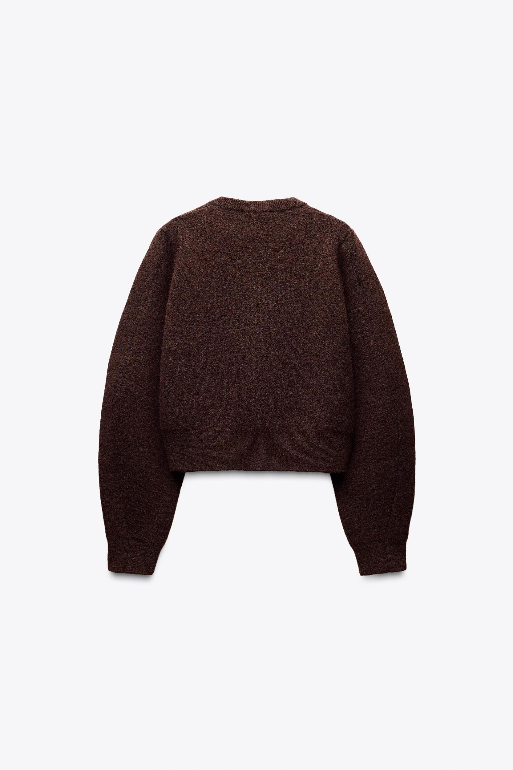 GOLDEN BUTTON KNIT CARDIGAN Product Image